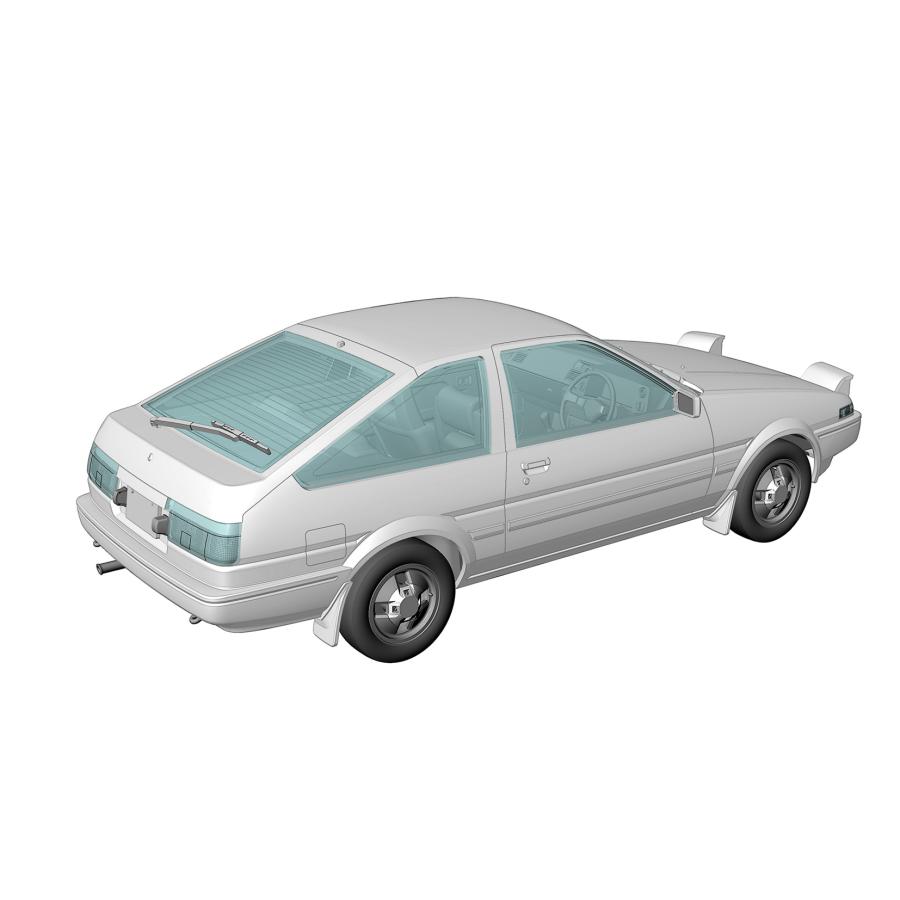ハセガワ 1/24 トヨタ スプリンター トレノ AE86 GT APEX 前期型 (1983