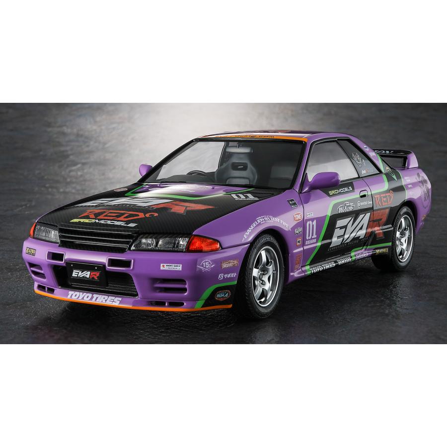 ハセガワ 1/24 エヴァRT初号機スカイライン R32 GT-R プラモデル SP696