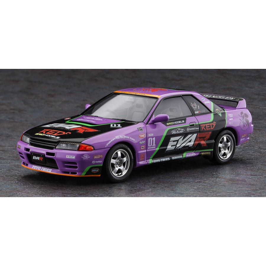 ハセガワ 1/24 エヴァRT初号機スカイライン R32 GT-R プラモデル SP696