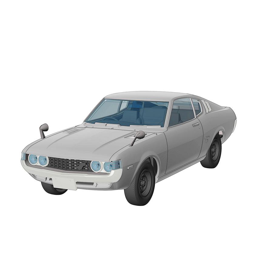 ハセガワ 送料無料◇ハセガワ eもけ 1/32 トヨタ セリカ LB 1600GT 4種