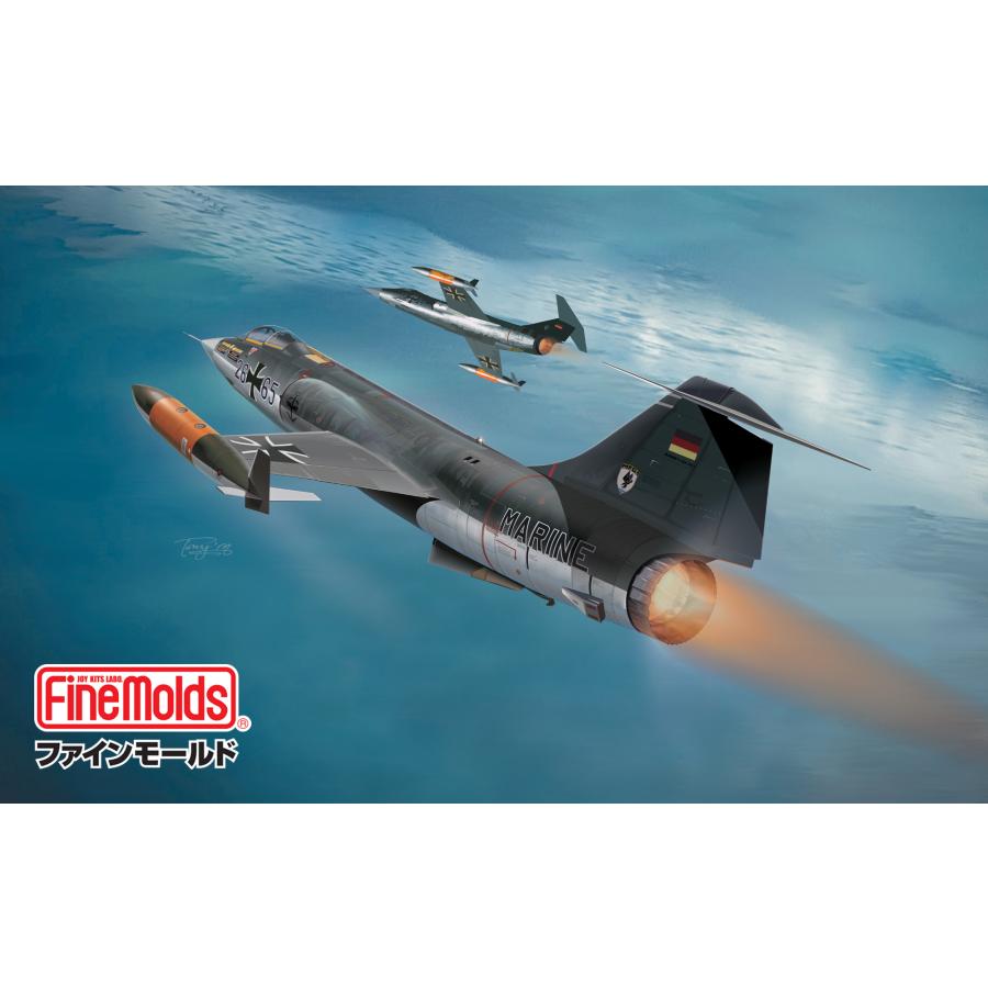 ファインモールド 1/72 ドイツ海軍 F-104G 戦闘機 “マリーネフリーガー