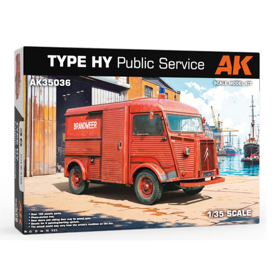 AKインタラクティブ 1/35 タイプ HY 公共サービスカー プラモデル