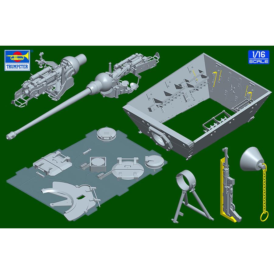 トランペッター 送料無料◇(代引不可)トランぺッター 1/16 ドイツ軍 重