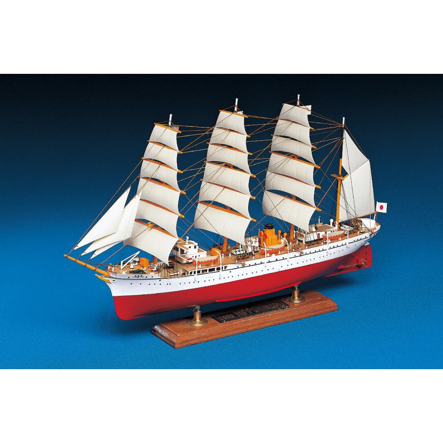 青島文化教材社 アオシマ 1/350 帆船 No.1 日本丸 プラモデル 【10月