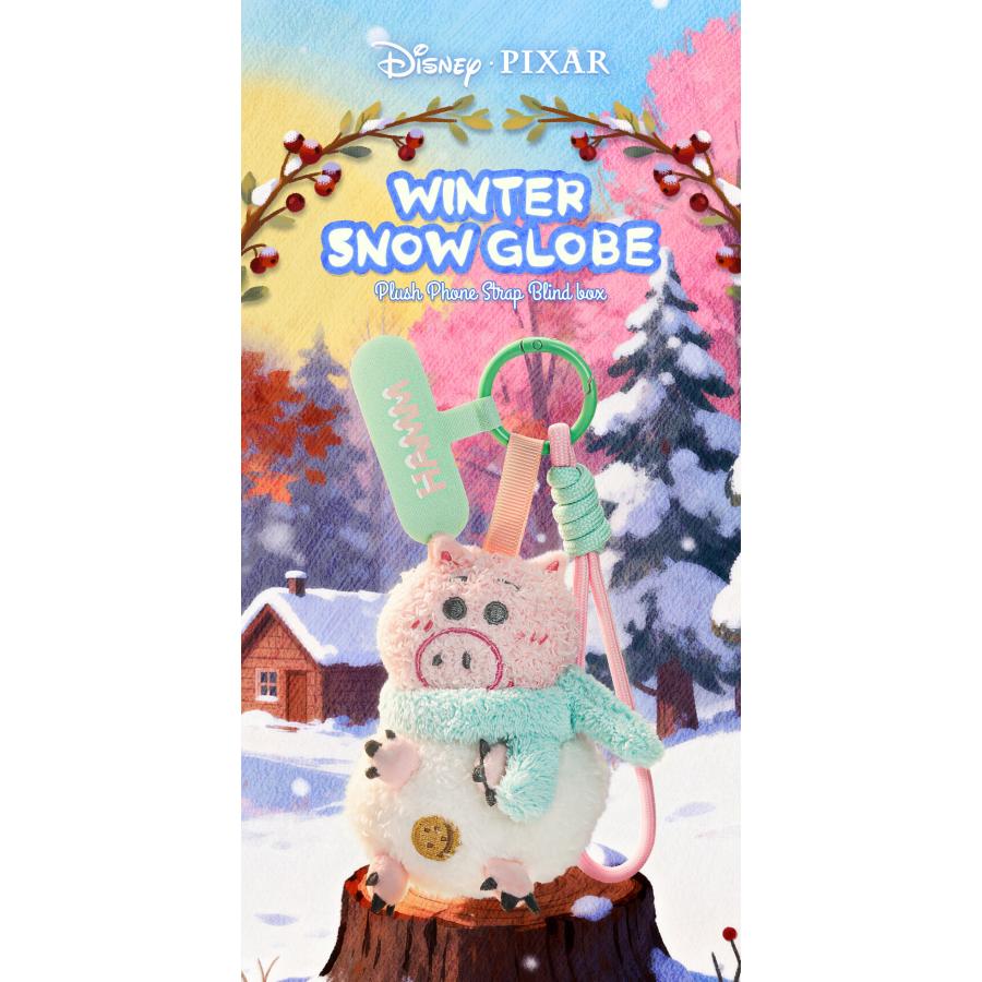 ゆきっくま様用 送料無料◇52TOYS BLINDBOX ピクサー・冬の雪小屋 ぬいぐるみスマホ
