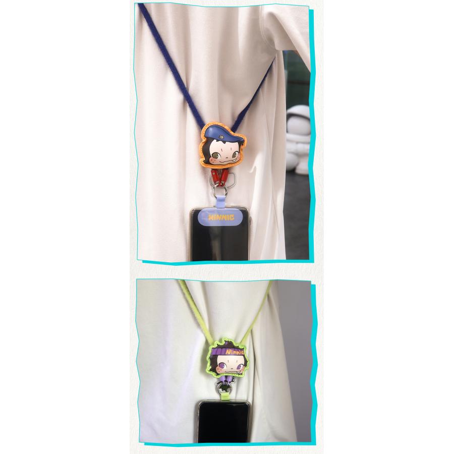 52TOYS BLINDBOX NINNIC ワイルド＆フリースマホストラップ (1BOX) 【4