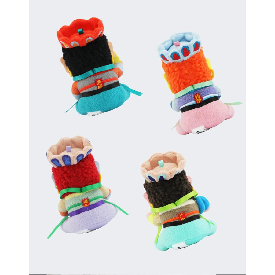 52TOYS BLINDBOX 超活化-風調雨順四天王 ぬいぐるみキーチェーン (1BOX