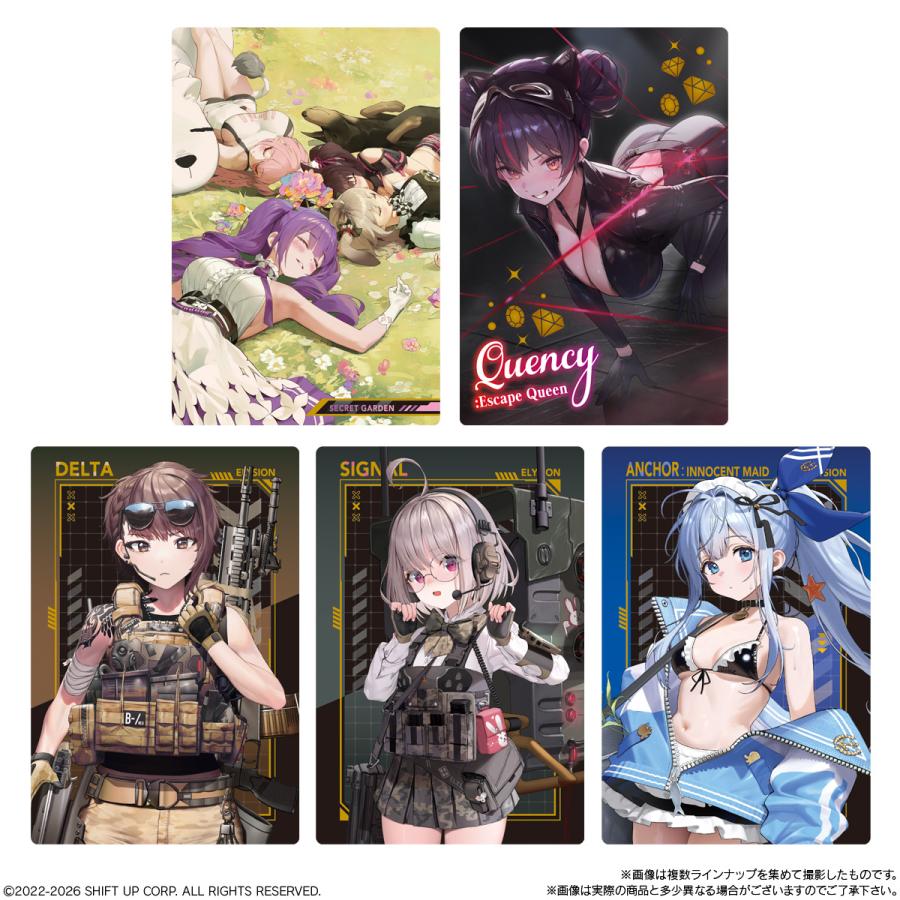 BANDAI（バンダイ） 勝利の女神：NIKKE ウエハース5 食玩 (1BOX) 【6月