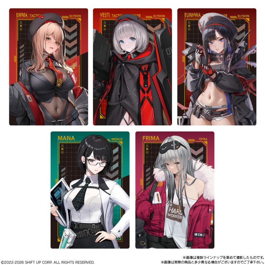 BANDAI（バンダイ） 勝利の女神：NIKKE ウエハース5 食玩 (1BOX) 【6月
