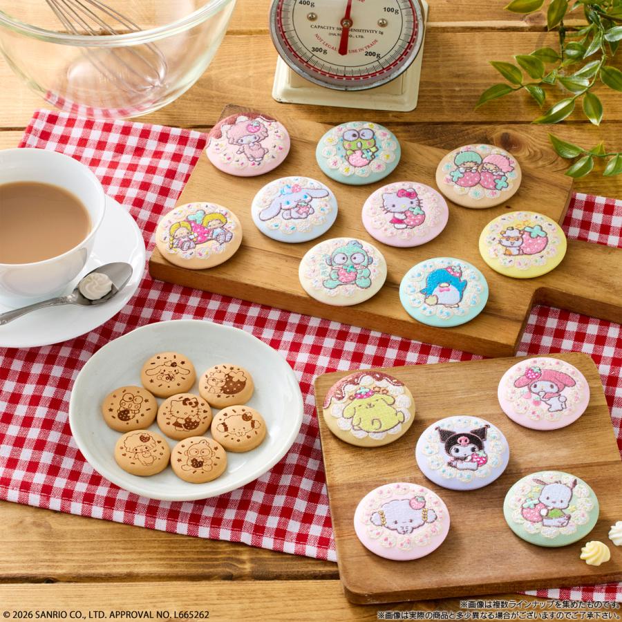 BANDAI（バンダイ） サンリオキャラクターズ 刺繍缶バッジビスケット4