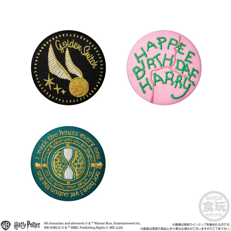 BANDAI（バンダイ） ハリー・ポッター 刺繍缶バッジビスケット (1BOX
