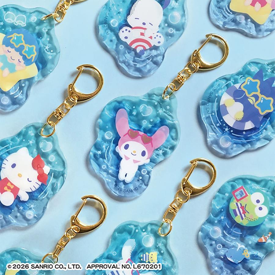 エフトイズ サンリオキャラクターズ ぷかぷかアクリルキーホルダー (1BOX) 食玩【8月予約】 |  | 12
