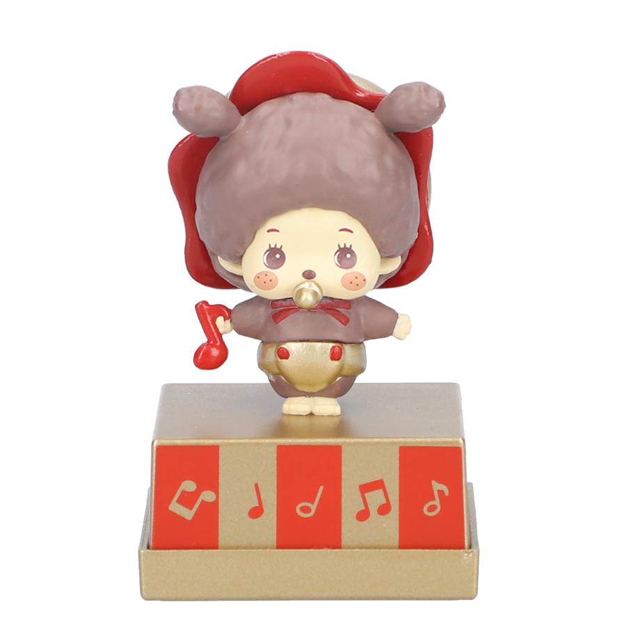 ドール❹ Shaky！ モンチッチ バブルヘッドドールBOX パレード セピアゴールド