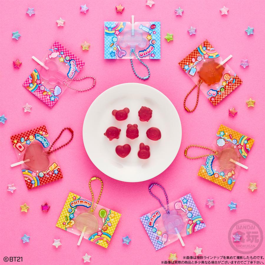 BANDAI（バンダイ） BT21 キャンディチャームズ＆グミ 食玩 (1BOX