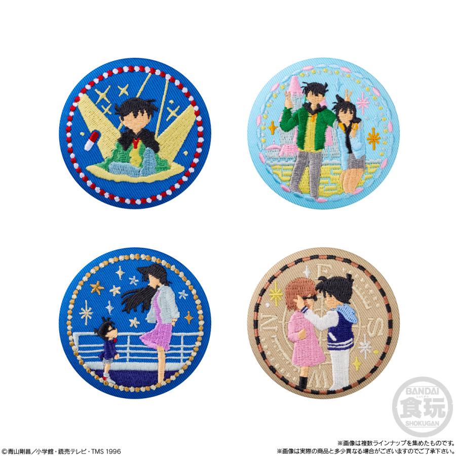 名探偵コナン 刺繍缶バッジビスケット 食玩 バンダイ (1BOX) 【12月