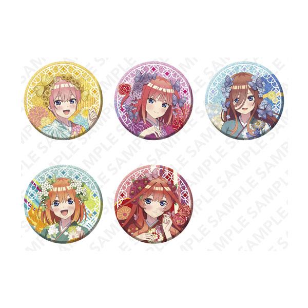 五等分の花嫁＊」 トレーディンググリッター100mm缶バッジ (1BOX