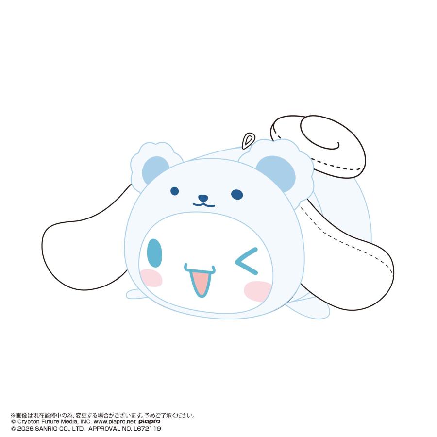 送料無料◇MC-27 初音ミク×シナモロール ぽてコロマスコット4 (1BOX