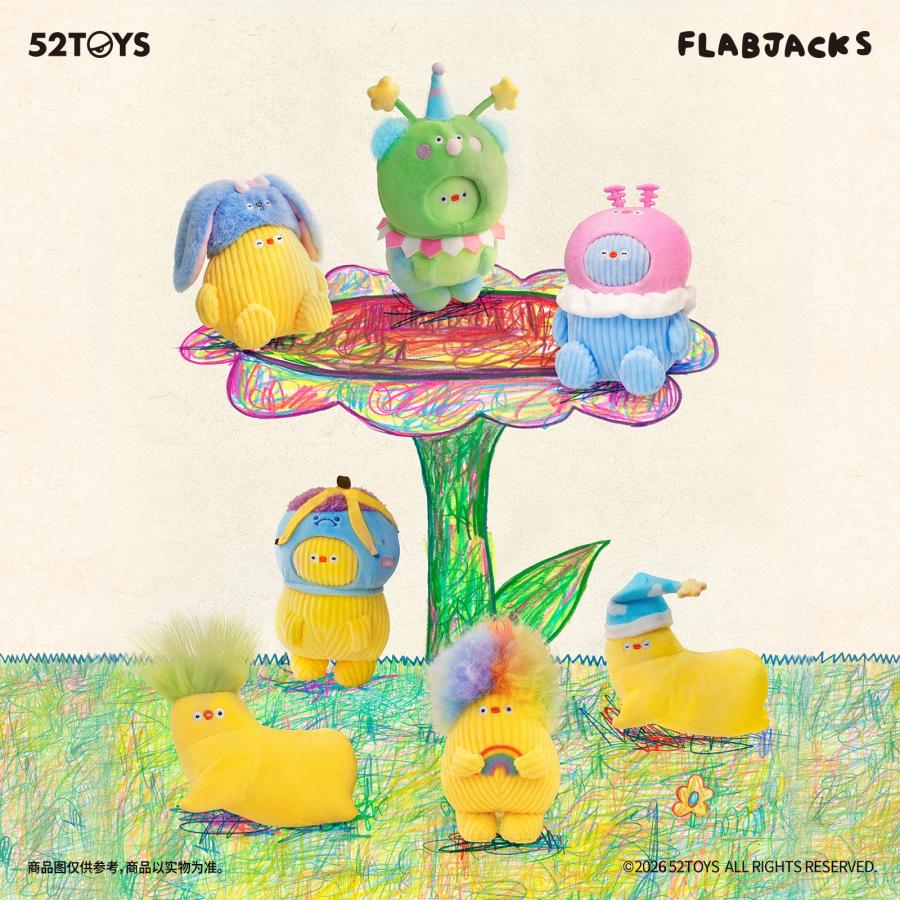 送料無料◇52TOYS BLINDBOX FLABJACKS THE BIG FEELS ぬいぐるみ
