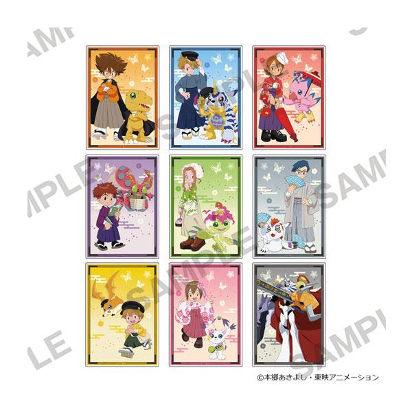 배송비 무료 ◆デジモンアドベンチャー オーロラアクリルカード Pack KADOKAWA 1月予約