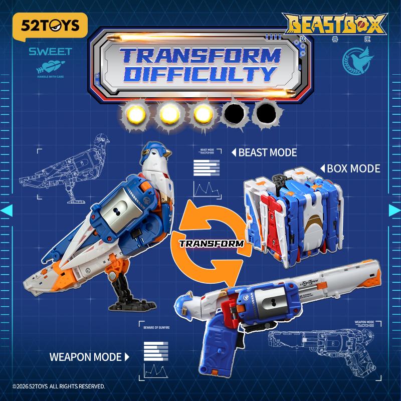 52TOYS BEASTBOX BB-76 LOVEGUN (ラブガン) （ZE171516） : でじたみん