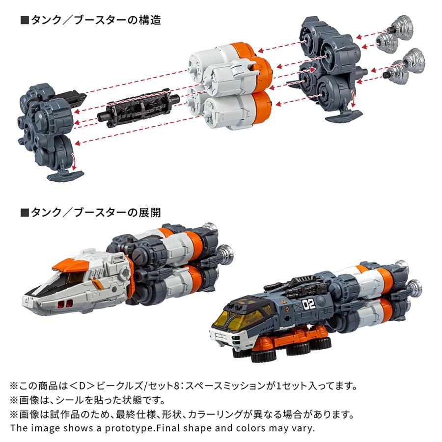 タカラトミー（TAKARA TOMY） 送料無料◇ダイアクロン (D) ビークルズ