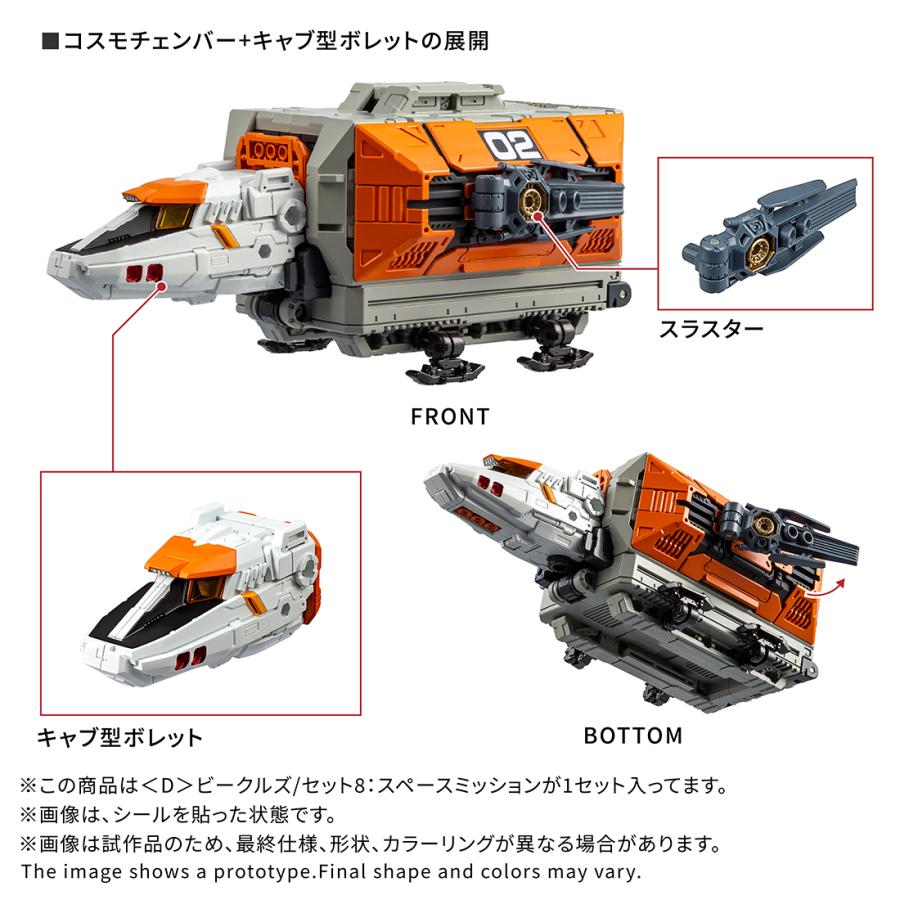 タカラトミー（TAKARA TOMY） 送料無料◇ダイアクロン (D) ビークルズ