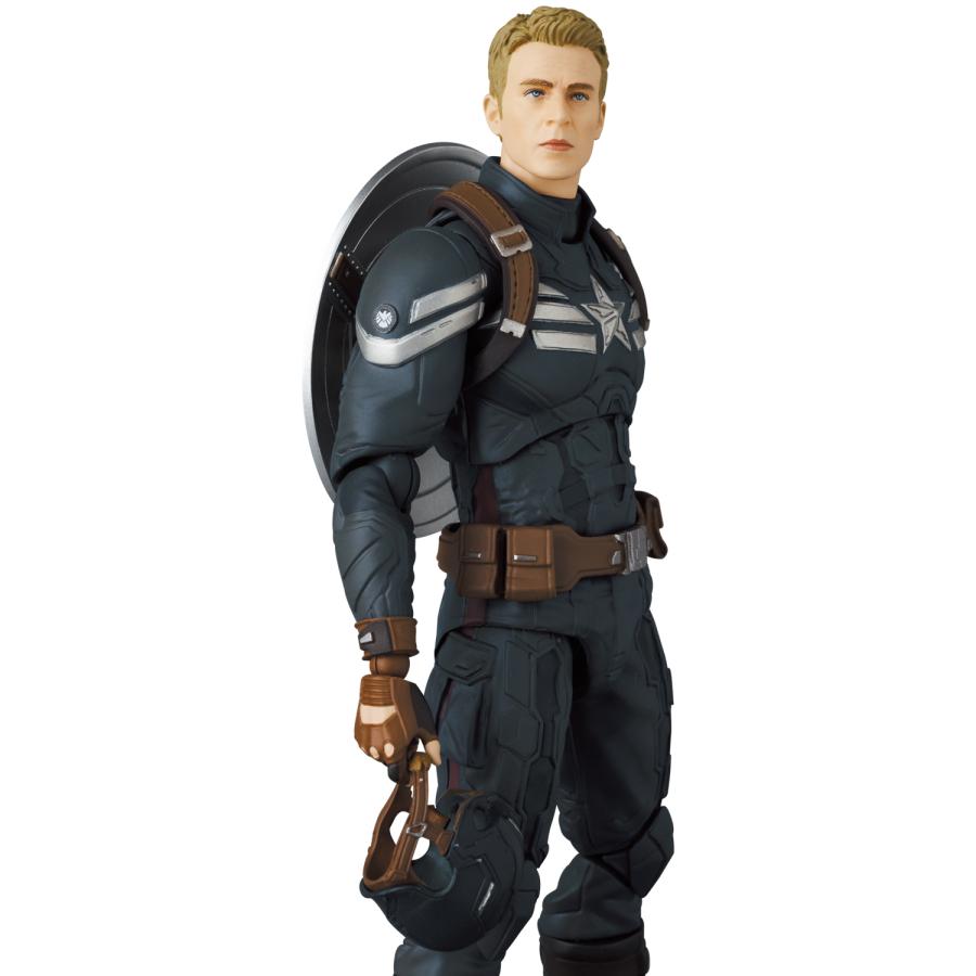 送料無料◆MAFEX マフェックス No.202 CAPTAIN AMERICA キャプテン・アメリカ (Stealth Suit ステルススーツ) メディコム・トイ フィギュア （ZF109421）｜digitamin｜07