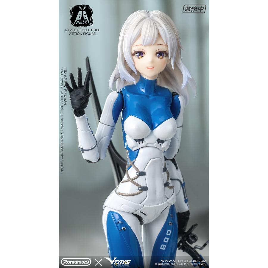 送料無料◇Romankey×VTOYS ミューズ (MUSE) 1/12スケール可動 送料無料◇Romankey×VTOYS ミューズ (MUSE) 1/12スケール可動