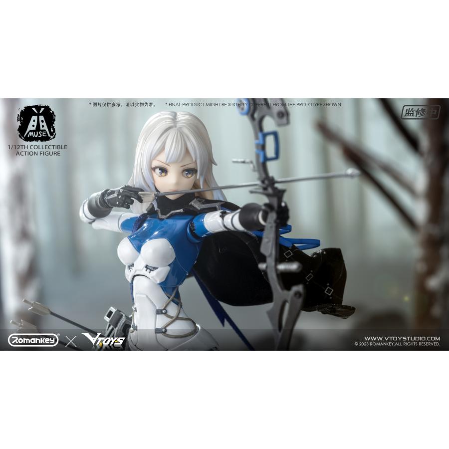 送料無料◇Romankey×VTOYS ミューズ (MUSE) 1/12スケール可動 送料無料◇Romankey×VTOYS ミューズ (MUSE) 1/12スケール可動