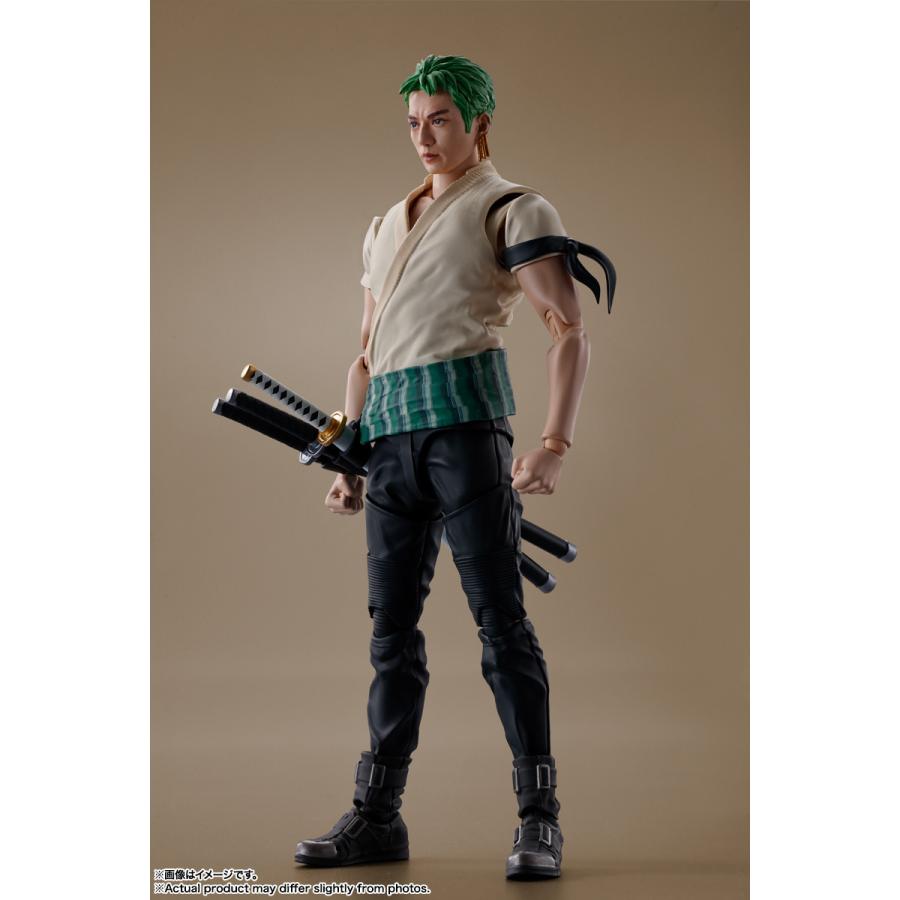 送料無料◆S.H.Figuarts ワンピース ロロノア・ゾロ (A Netflix Series：ONE PIECE) バンダイスピリッツ フィギュア （ZF118616）｜digitamin｜02