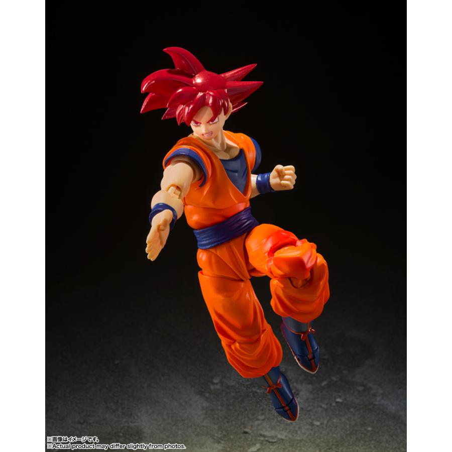 S.H.Figuarts ドラゴンボール超 スーパーサイヤ人ゴッド孫悟空 -正しき 