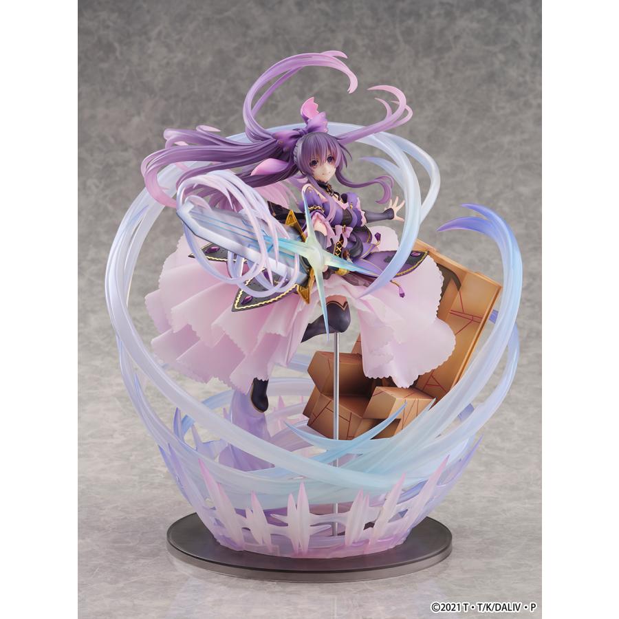 送料無料◆デート・ア・ライブIV 夜刀神十香 -Princess Amethyst Dress Ver.- SHIBUYA SCRAMBLE FIGURE 1/7 フィギュア （ZF133657）_1