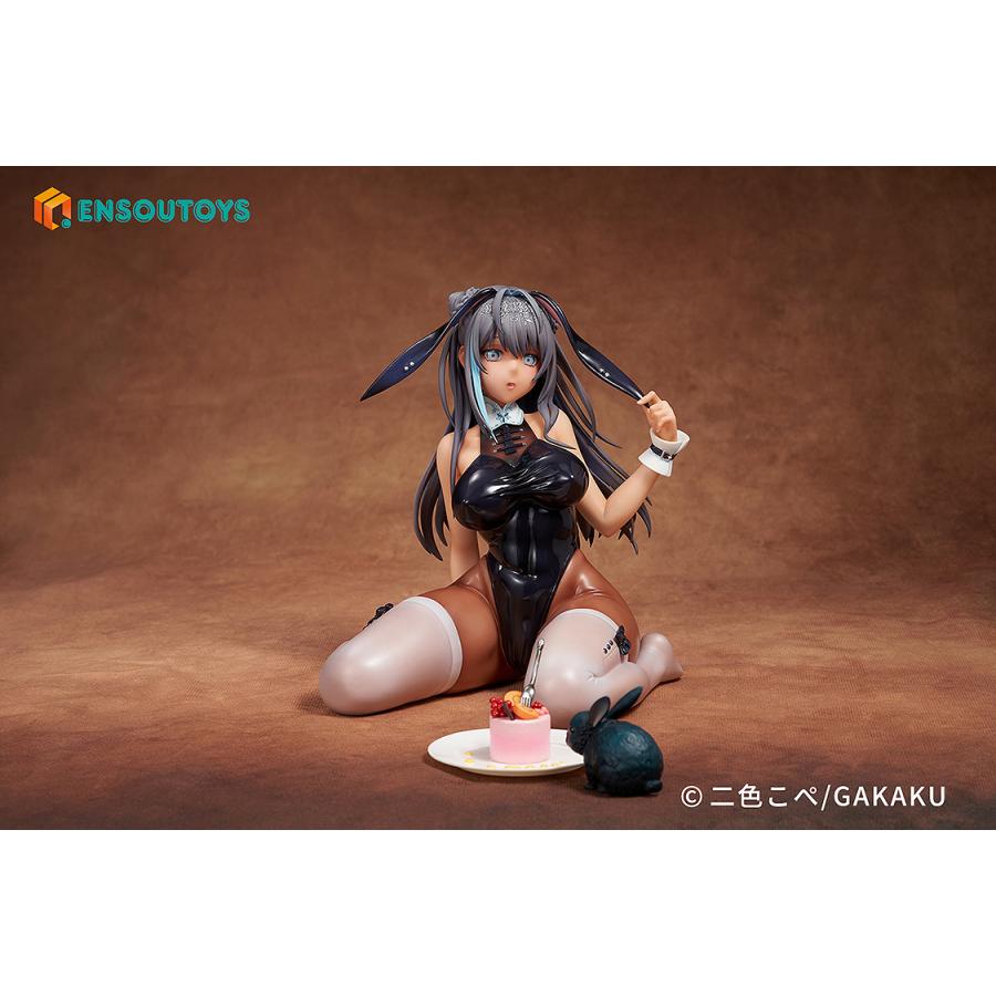 送料無料◆二色こぺ イラスト「兎月ここあ」 ENSOUTOYS 1/5 フィギュア （ZF134155）_1