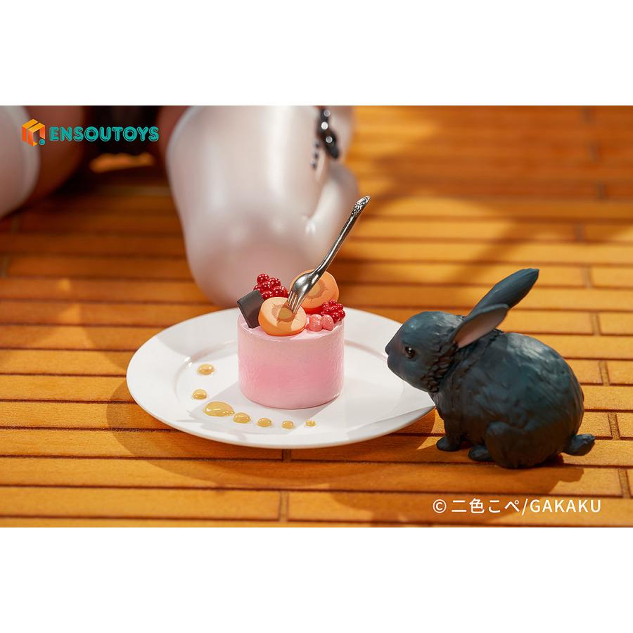 送料無料◆二色こぺ イラスト「兎月ここあ」 ENSOUTOYS 1/5 フィギュア （ZF134155）_8