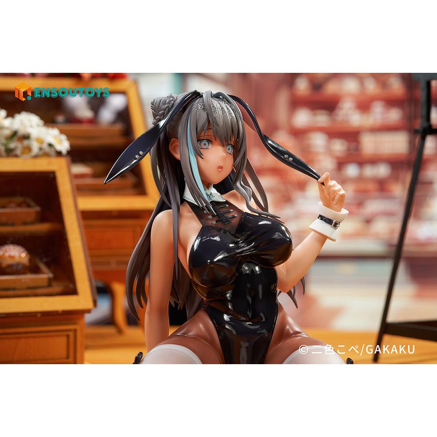 送料無料◆二色こぺ イラスト「兎月ここあ」 ENSOUTOYS 1/5 フィギュア （ZF134155）_9