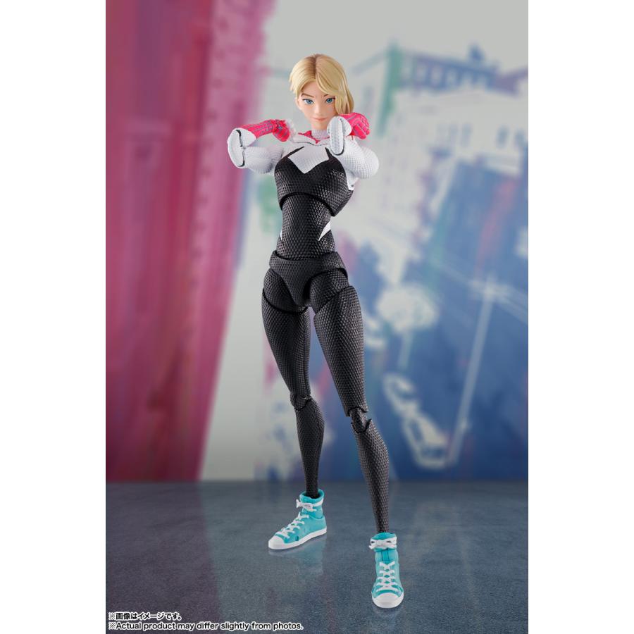 スパイダーグウェン PVCフィギュア 約30cm 交換用ヘッド付き スパイダーグウェン PVCフィギュア 約30cm 交換用ヘッド付き