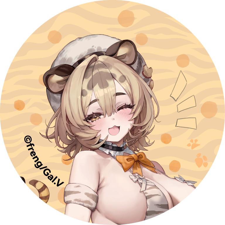 ミグーちゃん illustration by freng 豪華版 特典：缶バッジ、アクリル背景スタンド付き Gal.V X MOMOROSER 1/6 フィギュア （ZF143160）の画像