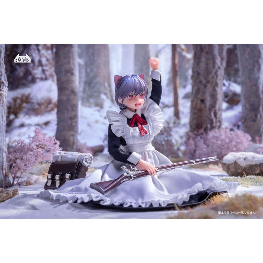 HASUKI pocket artシリーズ PA010 メイド銃士 FKEY 1/12 完成品