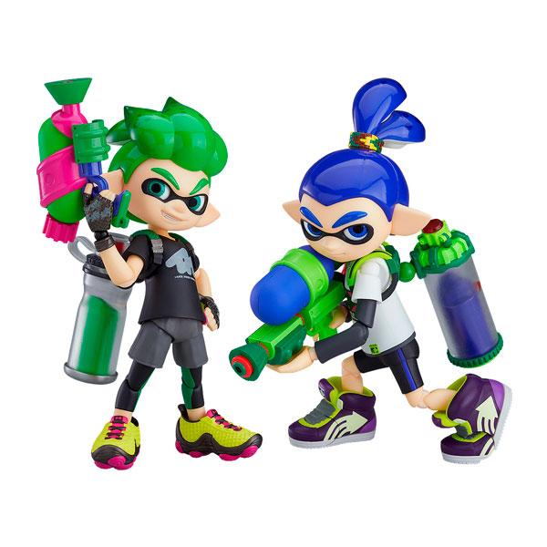 スプラトゥーン figma 未開封 セット figma 送料無料◇figma Splatoon スプラトゥーン ボーイ DX