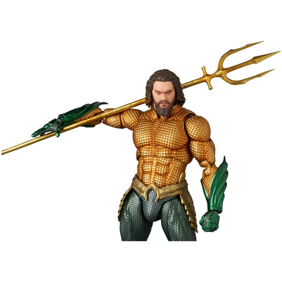 MAFEX アクアマン No.267 ゴールド＆グリーンスーツ 新品未開封 MAFEX 送料無料◇MAFEX マフェックス No.267 AQUAMAN アクアマン (GOLD