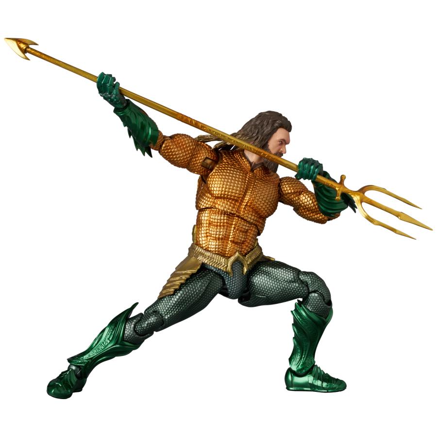 MAFEX アクアマン No.267 ゴールド＆グリーンスーツ 新品未開封 MAFEX 送料無料◇MAFEX マフェックス No.267 AQUAMAN アクアマン (GOLD