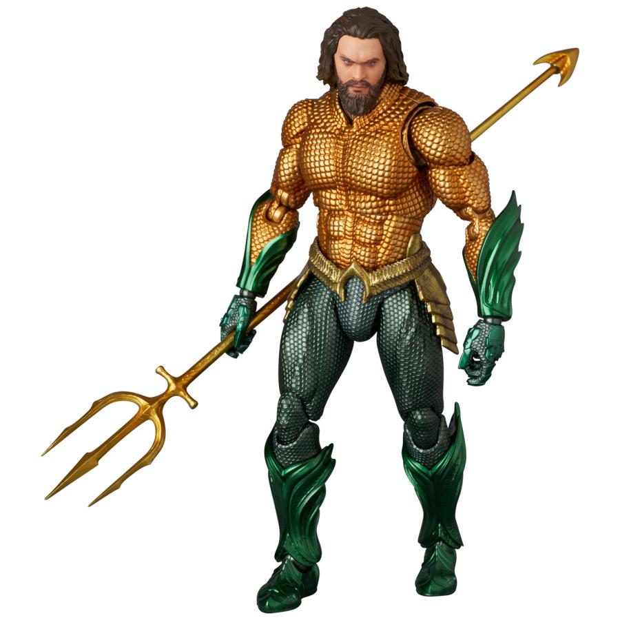 MAFEX アクアマン No.267 ゴールド＆グリーンスーツ 新品未開封 MAFEX 送料無料◇MAFEX マフェックス No.267 AQUAMAN アクアマン (GOLD