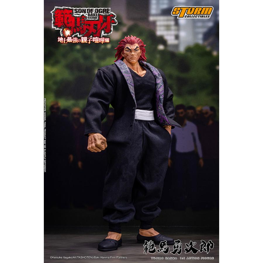 送料無料◆『範馬刃牙』 1/6 アクションフィギュア 範馬勇次郎 ストーム コレクティブルズ KIBK08 （ZF149102）の画像