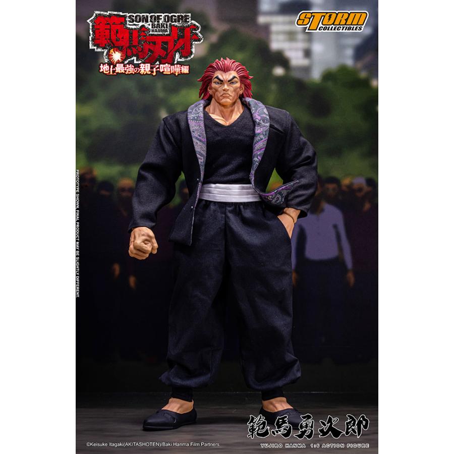 送料無料◆『範馬刃牙』 1/6 アクションフィギュア 範馬勇次郎 ストーム コレクティブルズ KIBK08 （ZF149102）の画像