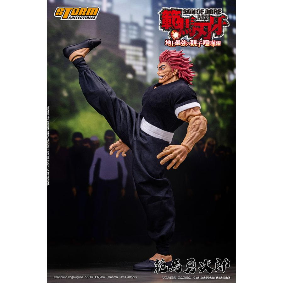 送料無料◆『範馬刃牙』 1/6 アクションフィギュア 範馬勇次郎 ストーム コレクティブルズ KIBK08 （ZF149102）の画像