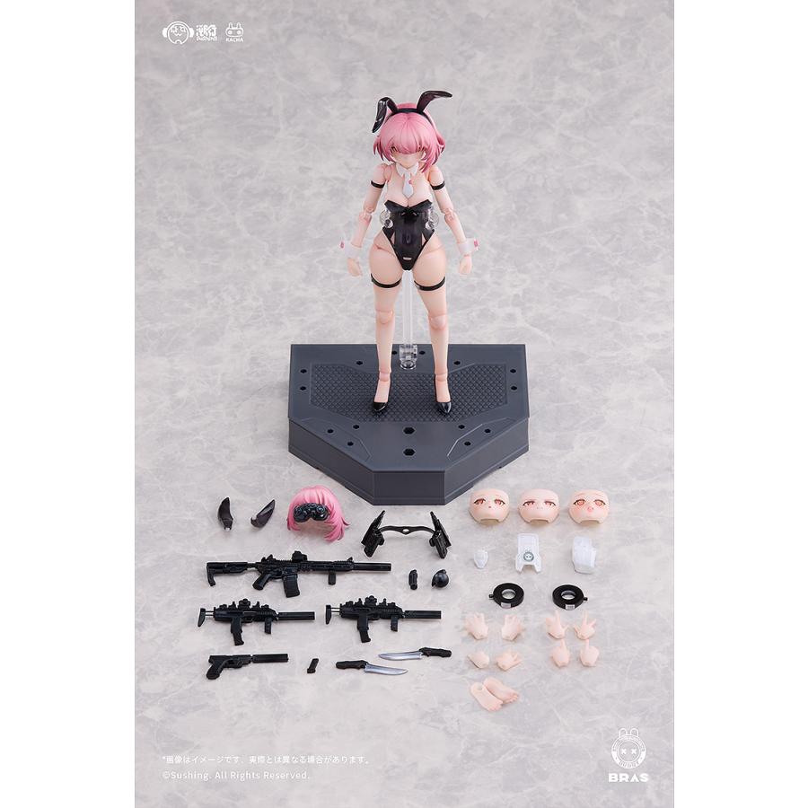 初回特典付き バニ ベルカ 1/12 フィギュア figma 溯行Sushing BUNNY RAPID ACTION SQUAD Commando・ベルカ 1/12 可動フィギュア 初回