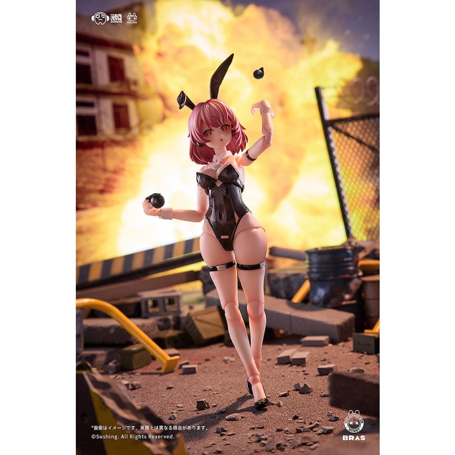 BUNNY RAPID ACTION SQUAD Commando・ベルカ 1/12 可動フィギュア 初回