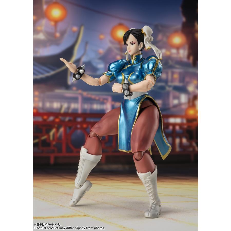 S.H.Figuarts ストリートファイターシリーズ 春麗 -Outfit 2- バンダイスピリッツ フィギュア （ZF169713）の画像