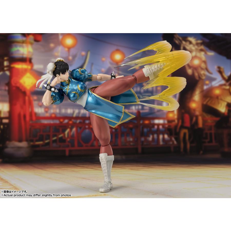 S.H.Figuarts ストリートファイターシリーズ 春麗 -Outfit 2- バンダイスピリッツ フィギュア （ZF169713）の画像