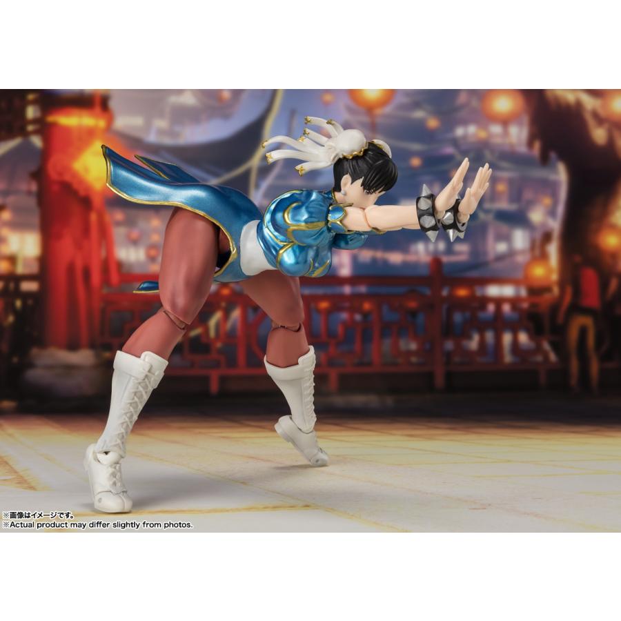 S.H.Figuarts ストリートファイターシリーズ 春麗 -Outfit 2- バンダイスピリッツ フィギュア （ZF169713）の画像